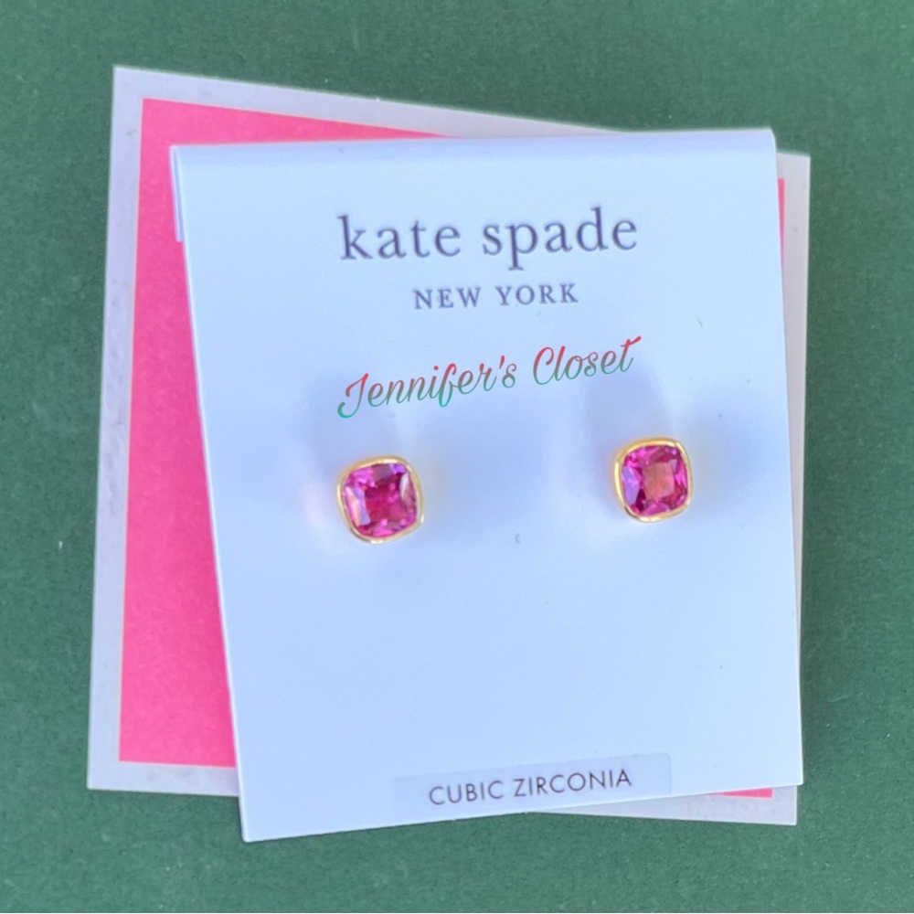 Kate Spade New York Crystal Stud Earrings \ NWT
